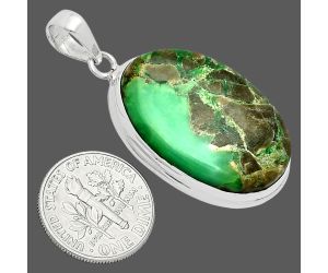 Utah Variscite Pendant EXP01377 P-1124, 19x28 mm