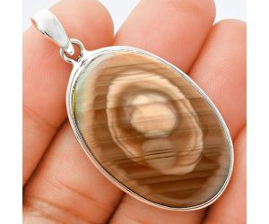 Imperial Jasper Pendant EXP01390 P-1124, 22x33 mm