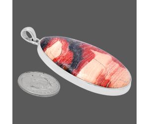 Snake Skin Jasper Pendant EXP01435 P-1001, 27x43 mm