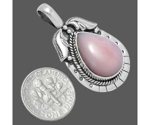 Pink Opal Pendant EXP01586 P-1568, 13x17 mm