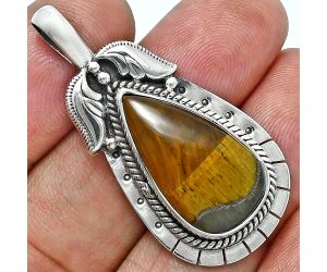 Tiger Eye Pendant EXP01599 P-1568, 12x22 mm