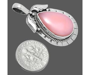 Pink Opal Pendant EXP01620 P-1568, 14x21 mm