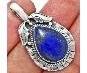 Lapis Lazuli Pendant EXP01626 P-1568, 13x18 mm