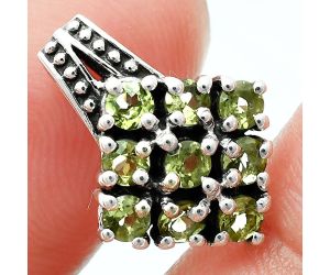 Peridot Pendant EXP01852 P-1094, 3x3 mm