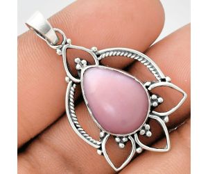 Pink Opal Pendant EXP01893 P-1444, 13x18 mm