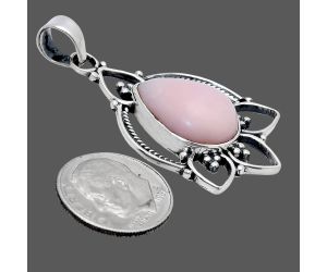 Pink Opal Pendant EXP01893 P-1444, 13x18 mm