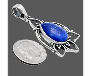 Lapis Lazuli Pendant EXP01898 P-1444, 12x16 mm