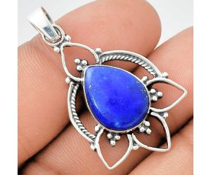 Lapis Lazuli Pendant EXP01905 P-1444, 13x18 mm