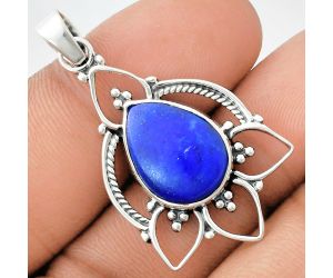 Lapis Lazuli Pendant EXP01906 P-1444, 12x16 mm