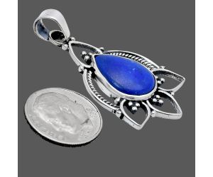 Lapis Lazuli Pendant EXP01906 P-1444, 12x16 mm