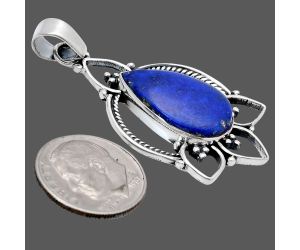 Lapis Lazuli Pendant EXP01950 P-1444, 12x19 mm