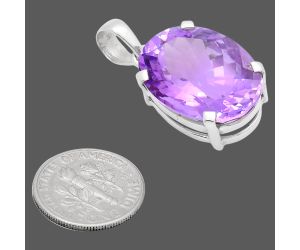 Amethyst Pendant EXP01983 P-1013, 16x22 mm