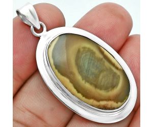 Imperial Jasper Pendant EXP01997 P-1076, 18x28 mm