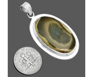 Imperial Jasper Pendant EXP01997 P-1076, 18x28 mm