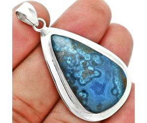 Shattuckite Pendant EXP02000 P-1076, 19x31 mm