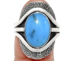 Sleeping Beauty Turquoise Ring size-9.5 EXR01094 R-1402, 10x14 mm