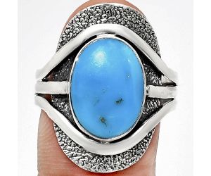 Sleeping Beauty Turquoise Ring size-9.5 EXR01095 R-1402, 10x14 mm