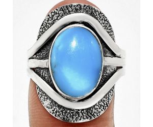 Sleeping Beauty Turquoise Ring size-9 EXR01106 R-1402, 10x14 mm