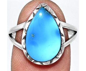 Sleeping Beauty Turquoise Ring size-8.5 EXR01168 R-1074, 11x16 mm