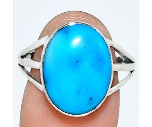 Sleeping Beauty Turquoise Ring size-10 EXR01230 R-1003, 12x16 mm