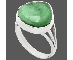 Utah Variscite Ring size-9.5 EXR01265 R-1003, 15x15 mm