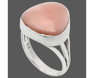 Pink Opal Ring size-7 EXR01282 R-1003, 15x15 mm