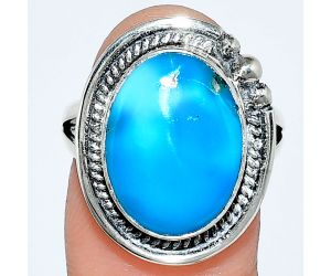 Sleeping Beauty Turquoise Ring size-8 EXR01349 R-1148, 12x16 mm