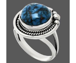 Shattuckite Ring size-6 EXR01409 R-1148, 11x11 mm