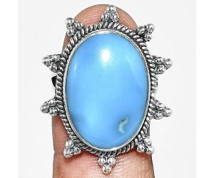 Sleeping Beauty Turquoise Ring size-7 EXR01473 R-1234, 14x20 mm