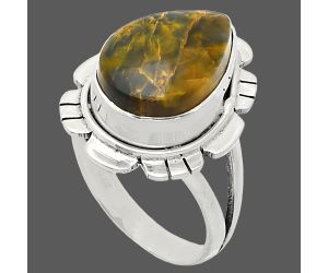 Nellite Ring size-7 EXR02232 R-1342, 10x14 mm