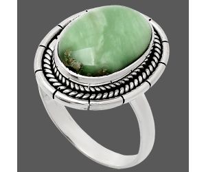 Utah Variscite Ring size-10 EXR02316 R-1728, 11x16 mm