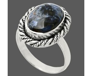 Pietersite Ring size-8 EXR02361 R-1013, 10x14 mm