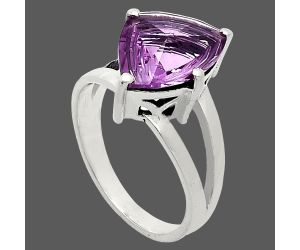 Amethyst Ring size-7 EXR02454 R-1019, 10x14 mm