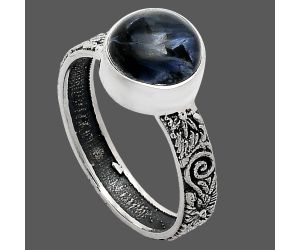 Pietersite Ring size-9 EXR02663 R-1055, 9x9 mm