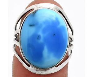 Sleeping Beauty Turquoise Ring size-7 EXR03030 R-1219, 14x18 mm