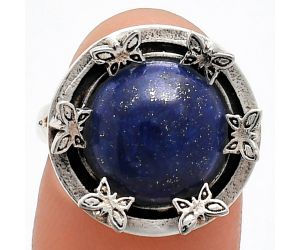 Lapis Lazuli Ring size-7 EXR03768 R-1716, 12x12 mm