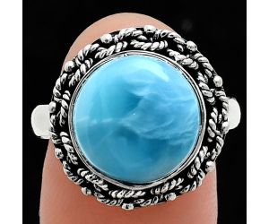 Hemimorphite Ring size-9 EXR03849 R-1266, 12x12 mm