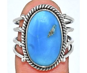 Sleeping Beauty Turquoise Ring size-7 EXR04508 R-1010, 11x17 mm