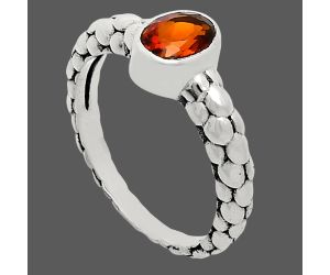 Mandarin Citrine Ring size-8 EXR04667 R-1730, 7x5 mm