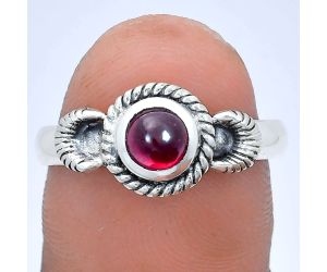 Ruby Glassfield Ring size-9 EXR05220 R-1733, 6x6 mm