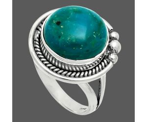 Peruvian Opalina Ring size-6 EXR06028 R-1148, 12x12 mm