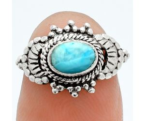 Spiny Oyster Turquoise Ring size-4.5 EXR06083 R-1726, 7x5 mm