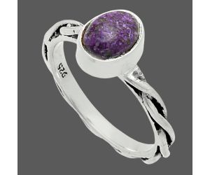 Purpurite Ring size-5 EXR06097 R-1213, 7x5 mm