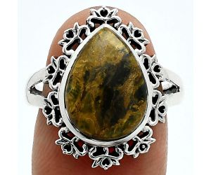 Nellite Ring size-8 EXR06328 R-1114, 10x14 mm