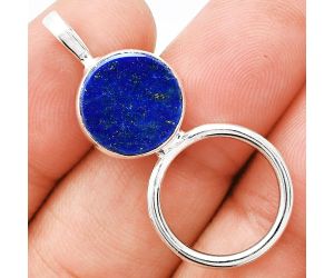 Lapis Lazuli Pendant Earrings Set EXT01019 T-1012, 12x12 mm