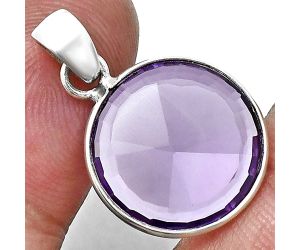 Amethyst Pendant Earrings Set EXT01223 T-1015, 16x16 mm