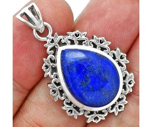 Lapis Lazuli Pendant Earrings Set EXT01447 T-1018, 13x18 mm