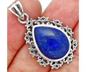 Lapis Lazuli Pendant Earrings Set EXT01448 T-1018, 13x18 mm