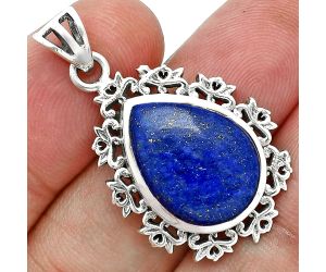 Lapis Lazuli Pendant Earrings Set EXT01452 T-1018, 13x18 mm