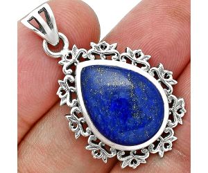 Lapis Lazuli Pendant Earrings Set EXT01453 T-1018, 13x18 mm